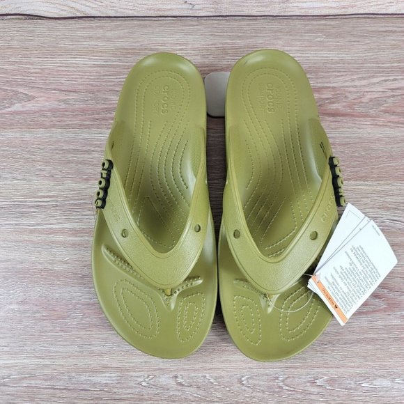 NEW Crocs Terrain Sandals Men's Size 13 Flip Flop Waterproof Thong Comfort Slide - Picture 4 of 8